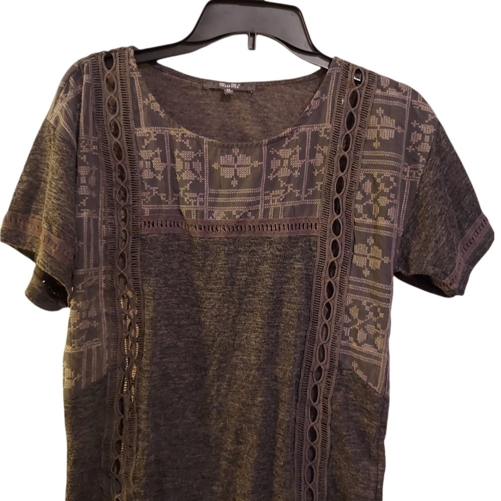 Miss Me top xs embroidery rn 112568